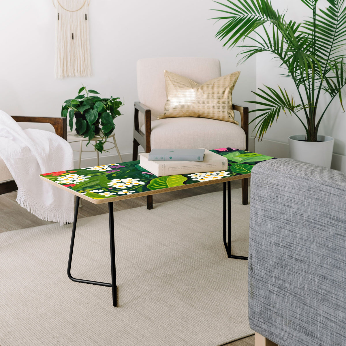 83 Oranges Beneath The Jungle Canopy Coffee Table