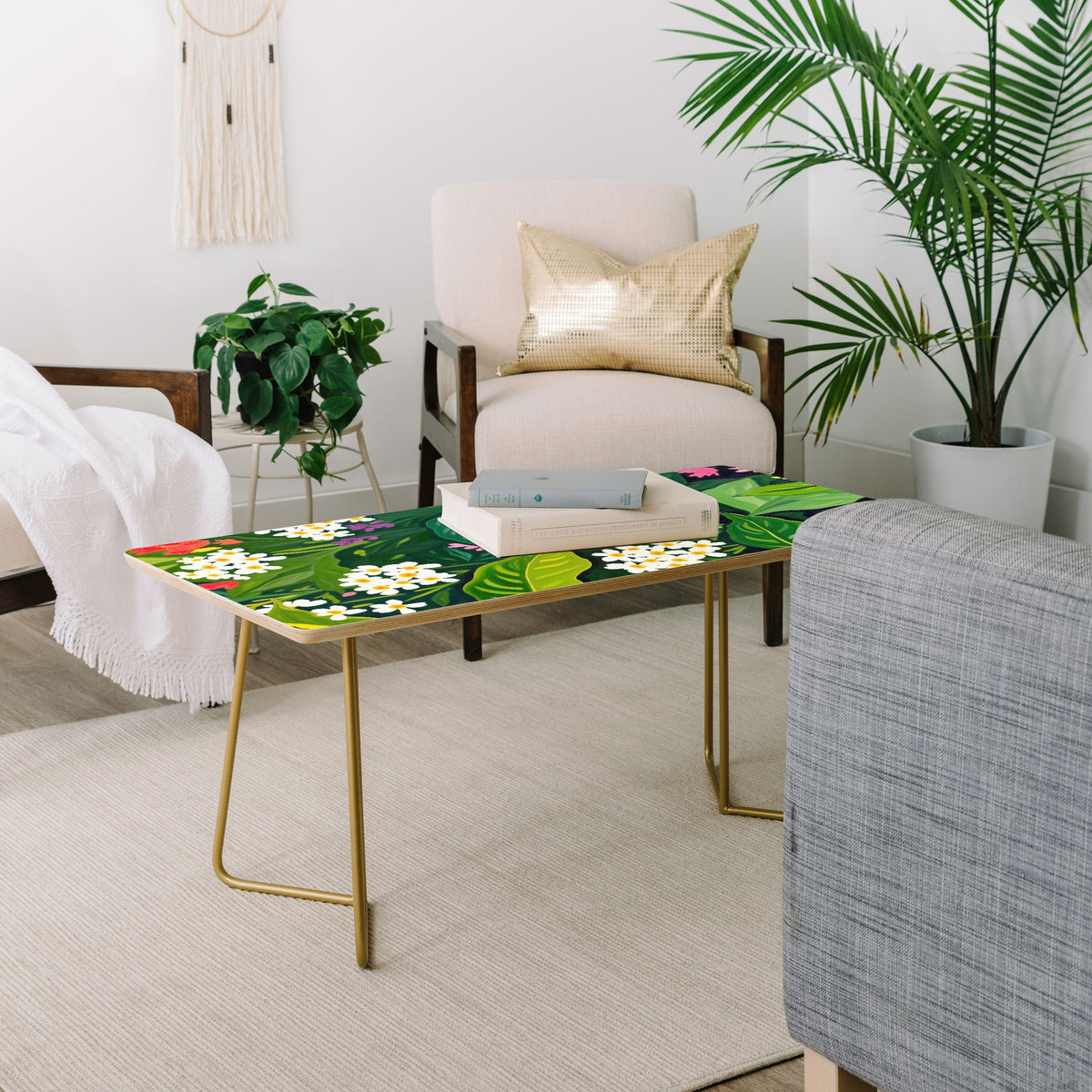 83 Oranges Beneath The Jungle Canopy Coffee Table