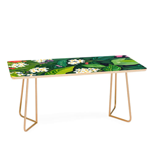 83 Oranges Beneath The Jungle Canopy Coffee Table