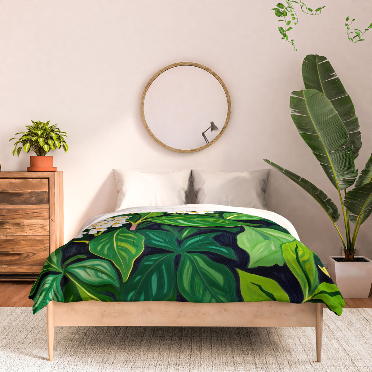83 Oranges Beneath The Jungle Canopy Comforter
