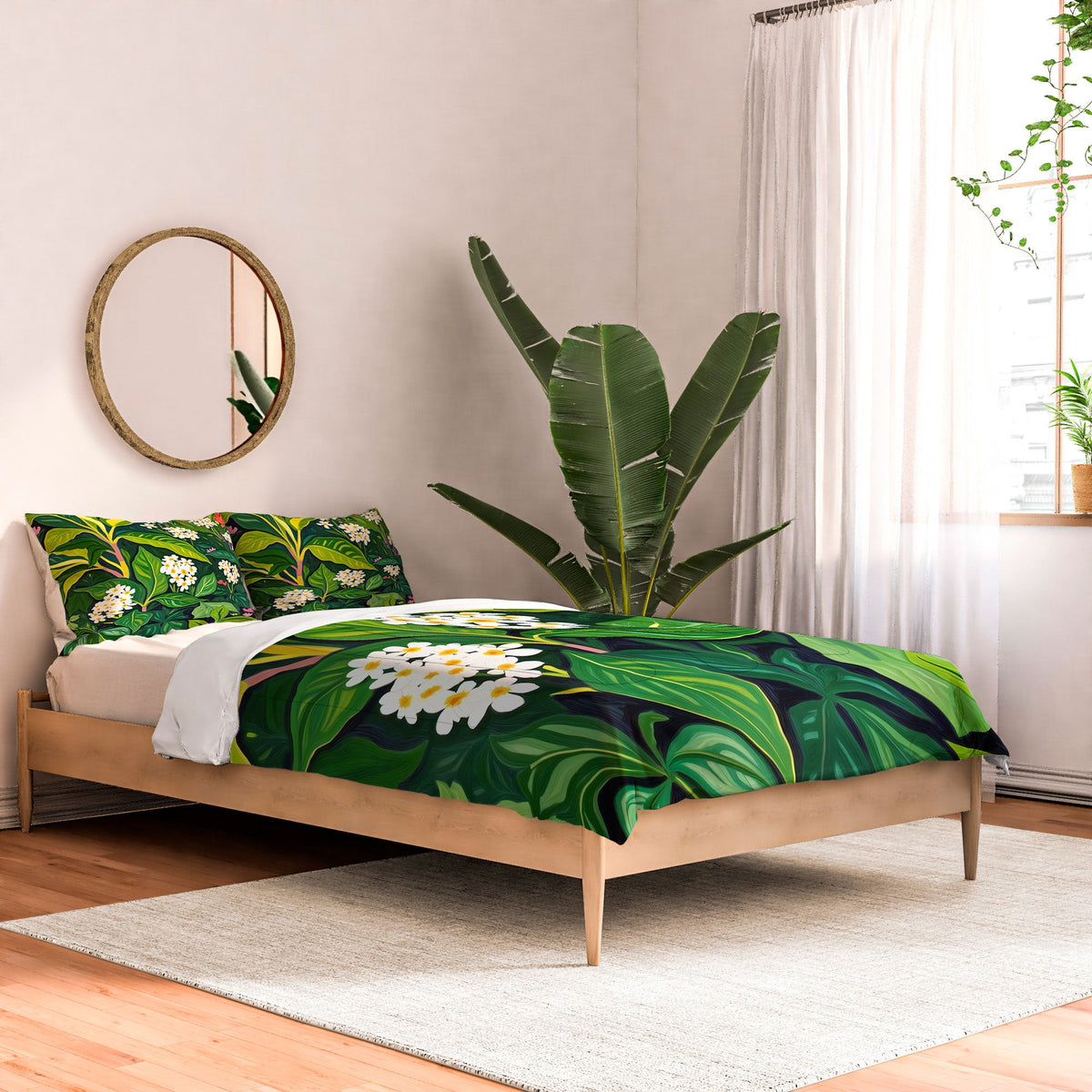 83 Oranges Beneath The Jungle Canopy Comforter