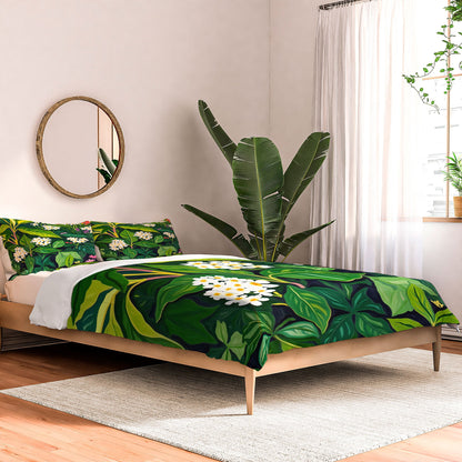 83 Oranges Beneath The Jungle Canopy Comforter