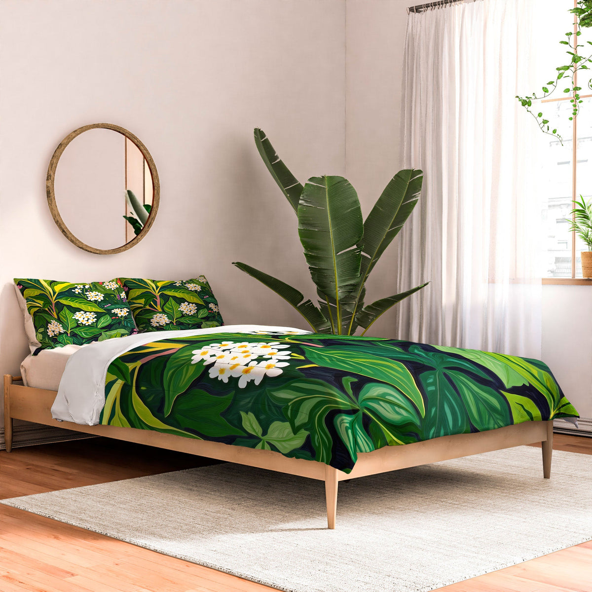 83 Oranges Beneath The Jungle Canopy Comforter