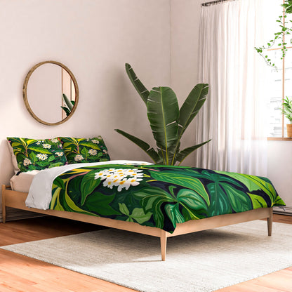 83 Oranges Beneath The Jungle Canopy Comforter