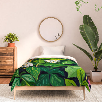 83 Oranges Beneath The Jungle Canopy Comforter