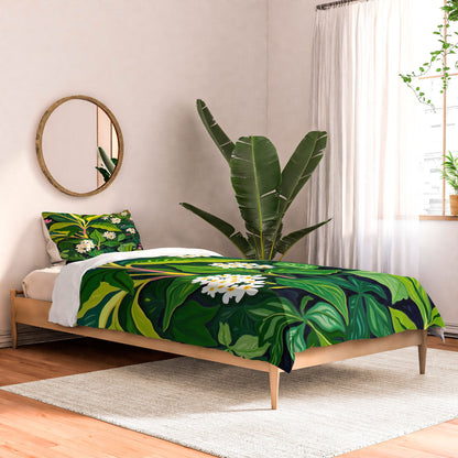83 Oranges Beneath The Jungle Canopy Comforter