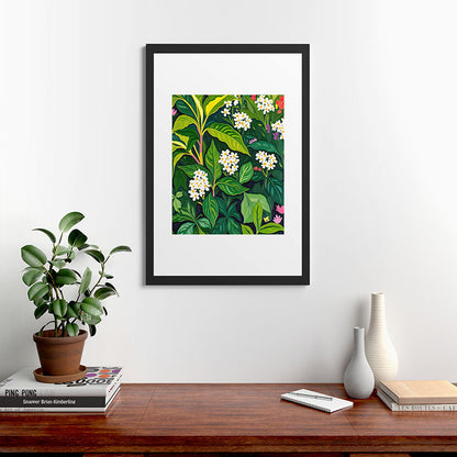 83 Oranges Beneath The Jungle Canopy Framed Art Print