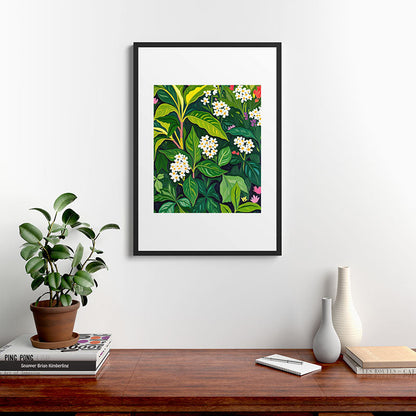 83 Oranges Beneath The Jungle Canopy Framed Art Print