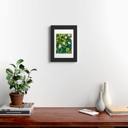 83 Oranges Beneath The Jungle Canopy Framed Art Print