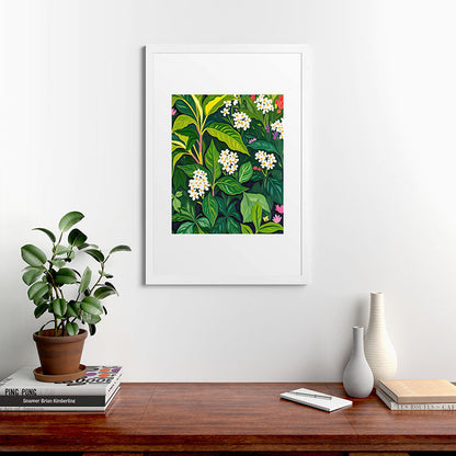 83 Oranges Beneath The Jungle Canopy Framed Art Print