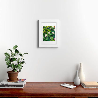 83 Oranges Beneath The Jungle Canopy Framed Art Print