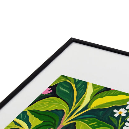83 Oranges Beneath The Jungle Canopy Metal Framed Art Print