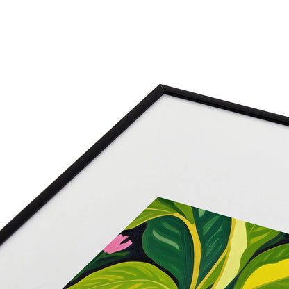 83 Oranges Beneath The Jungle Canopy Metal Framed Art Print