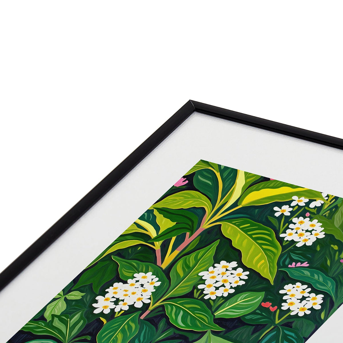 83 Oranges Beneath The Jungle Canopy Metal Framed Art Print