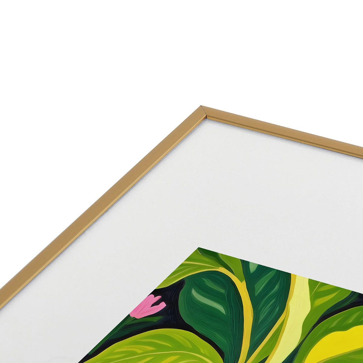 83 Oranges Beneath The Jungle Canopy Metal Framed Art Print