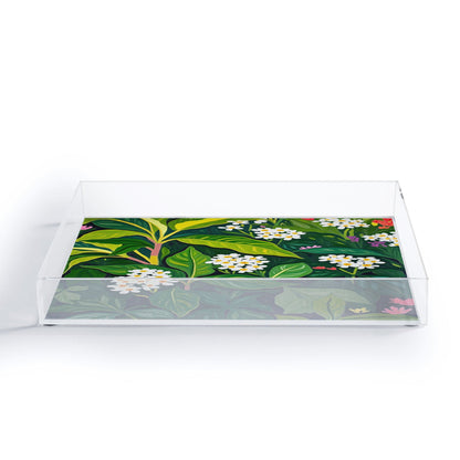 83 Oranges Beneath The Jungle Canopy Acrylic Tray