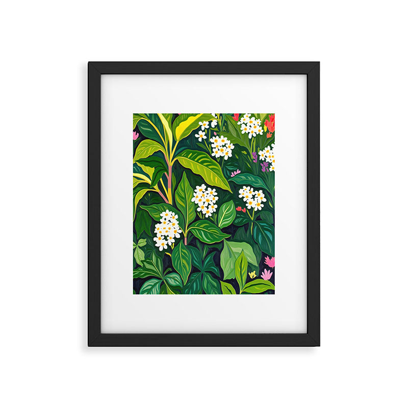 83 Oranges Beneath The Jungle Canopy Framed Art Print