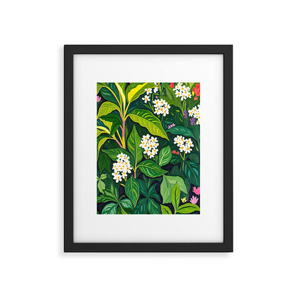 83 Oranges Beneath The Jungle Canopy Framed Art Print