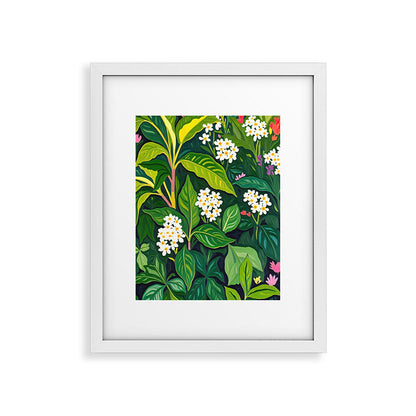 83 Oranges Beneath The Jungle Canopy Framed Art Print