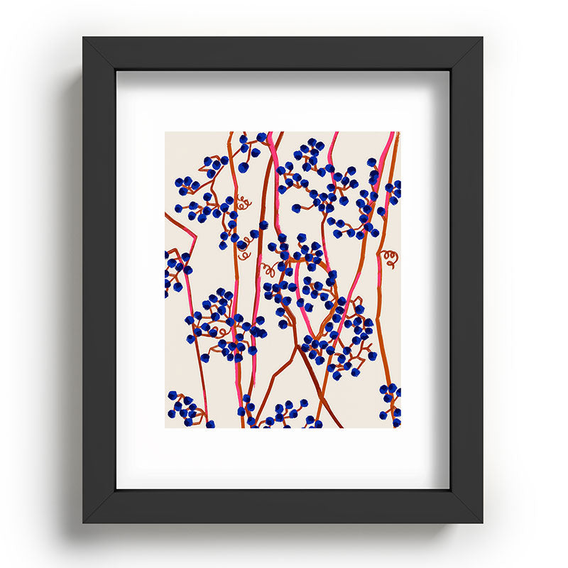 83 Oranges Berry Summer Recessed Framing Rectangle