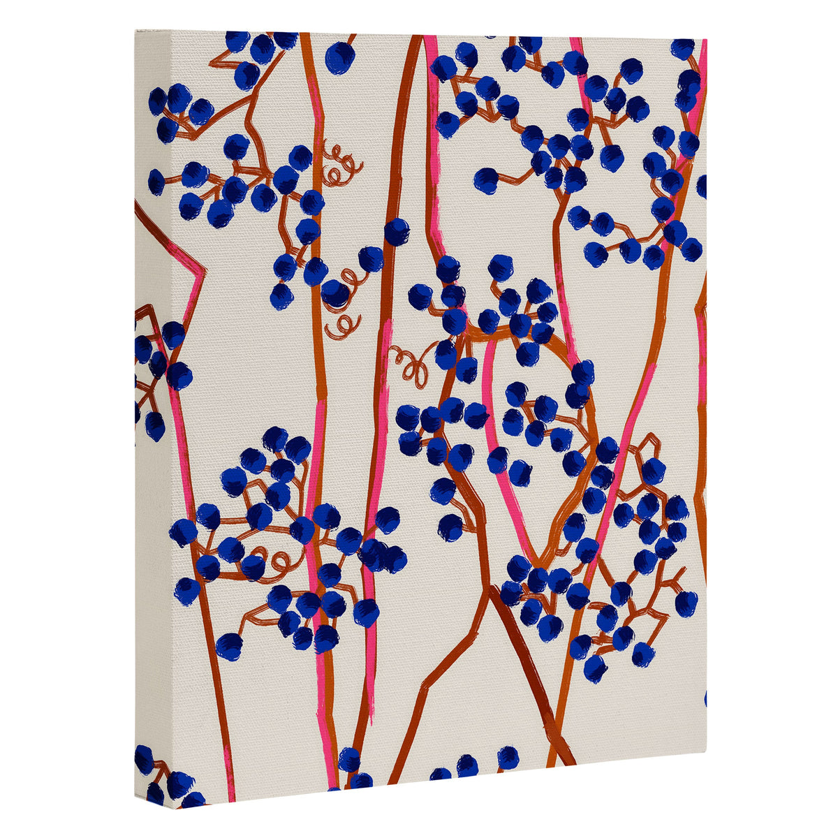 83 Oranges Berry Summer Art Canvas