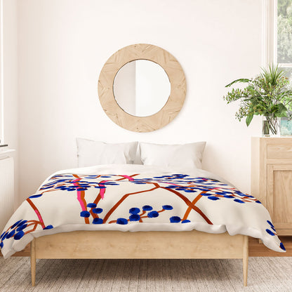 83 Oranges Berry Summer Duvet Cover