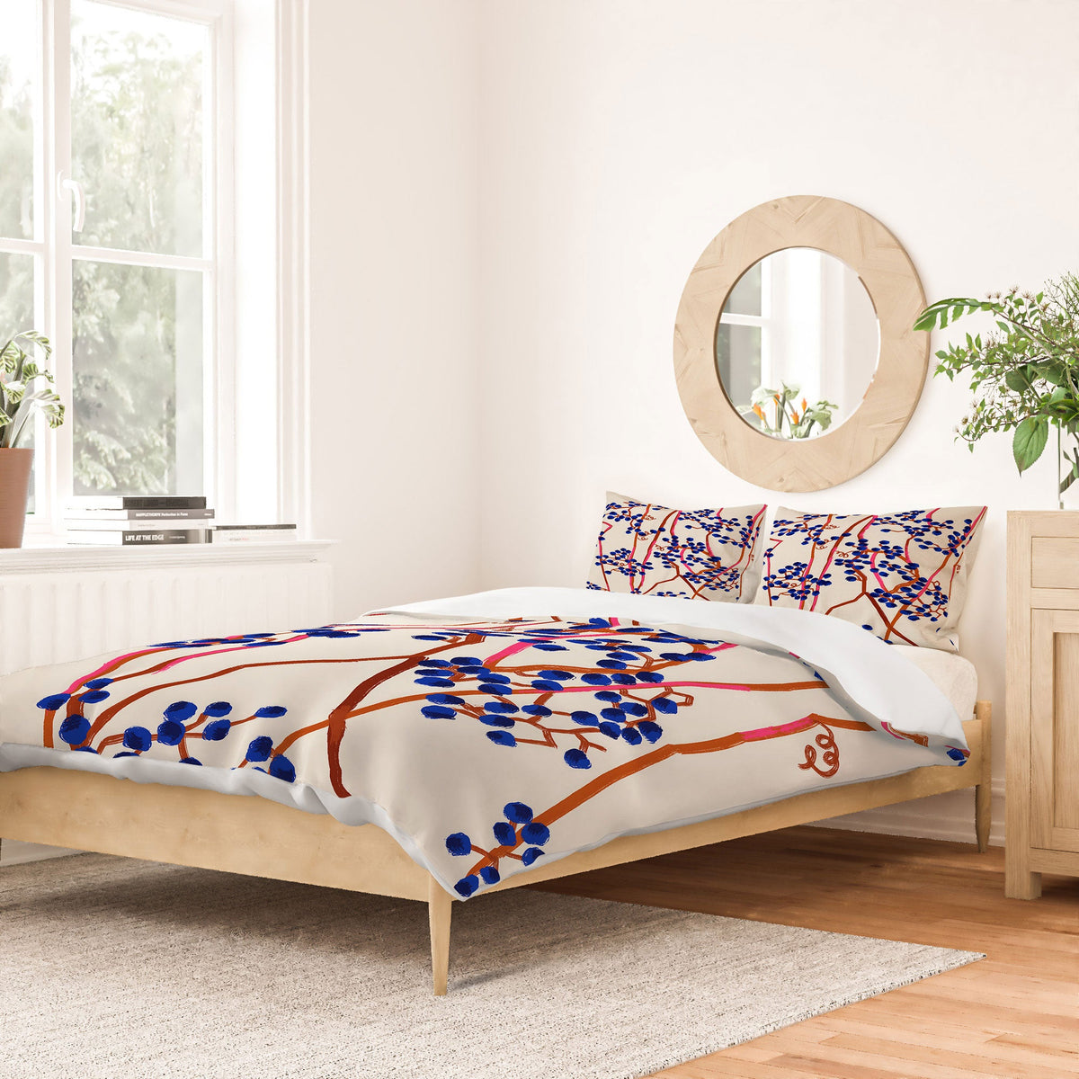 83 Oranges Berry Summer Duvet Cover