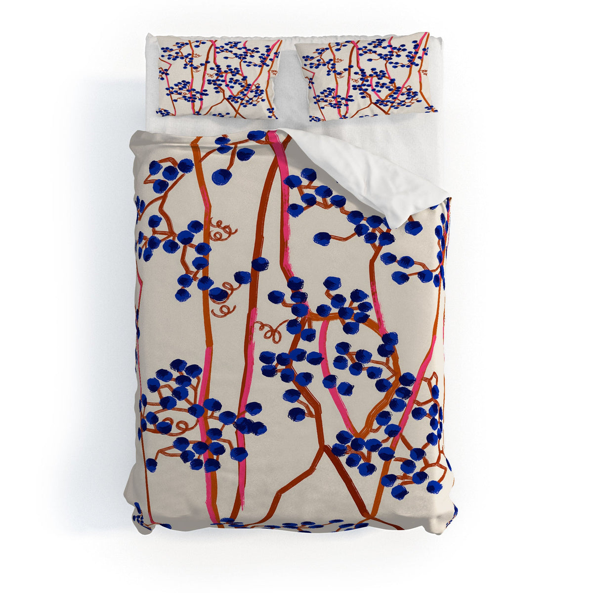 83 Oranges Berry Summer Duvet Cover