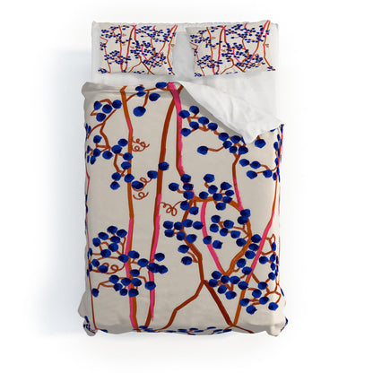 83 Oranges Berry Summer Duvet Cover