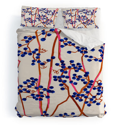 83 Oranges Berry Summer Duvet Cover