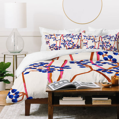 83 Oranges Berry Summer Duvet Cover