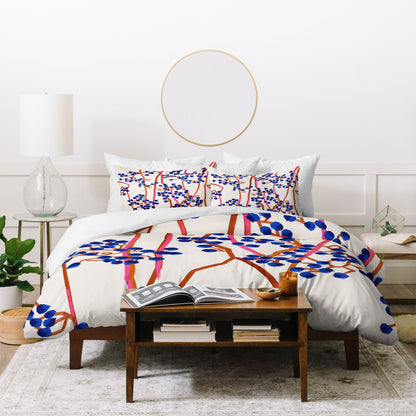 83 Oranges Berry Summer Duvet Cover