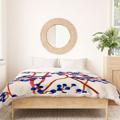 83 Oranges Berry Summer Duvet Cover
