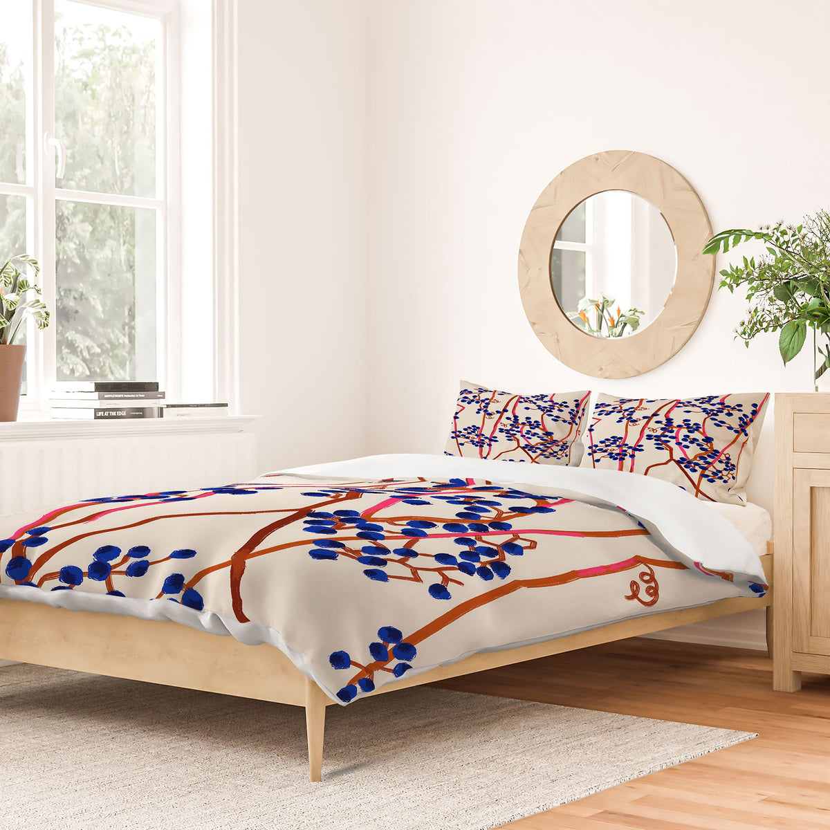83 Oranges Berry Summer Duvet Cover
