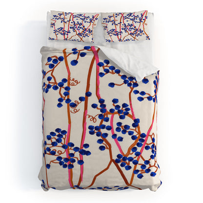 83 Oranges Berry Summer Duvet Cover