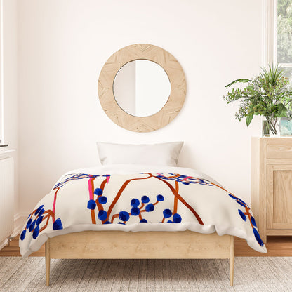 83 Oranges Berry Summer Duvet Cover