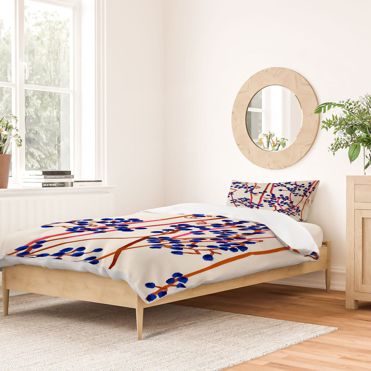 83 Oranges Berry Summer Duvet Cover