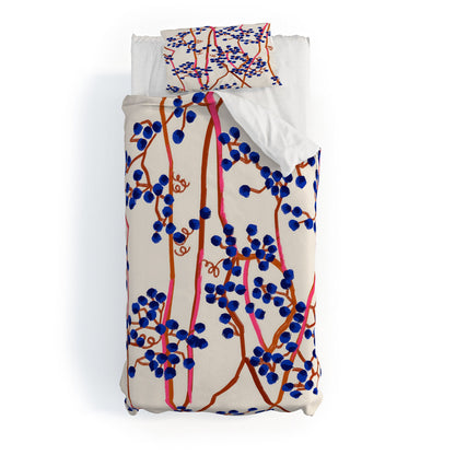 83 Oranges Berry Summer Duvet Cover