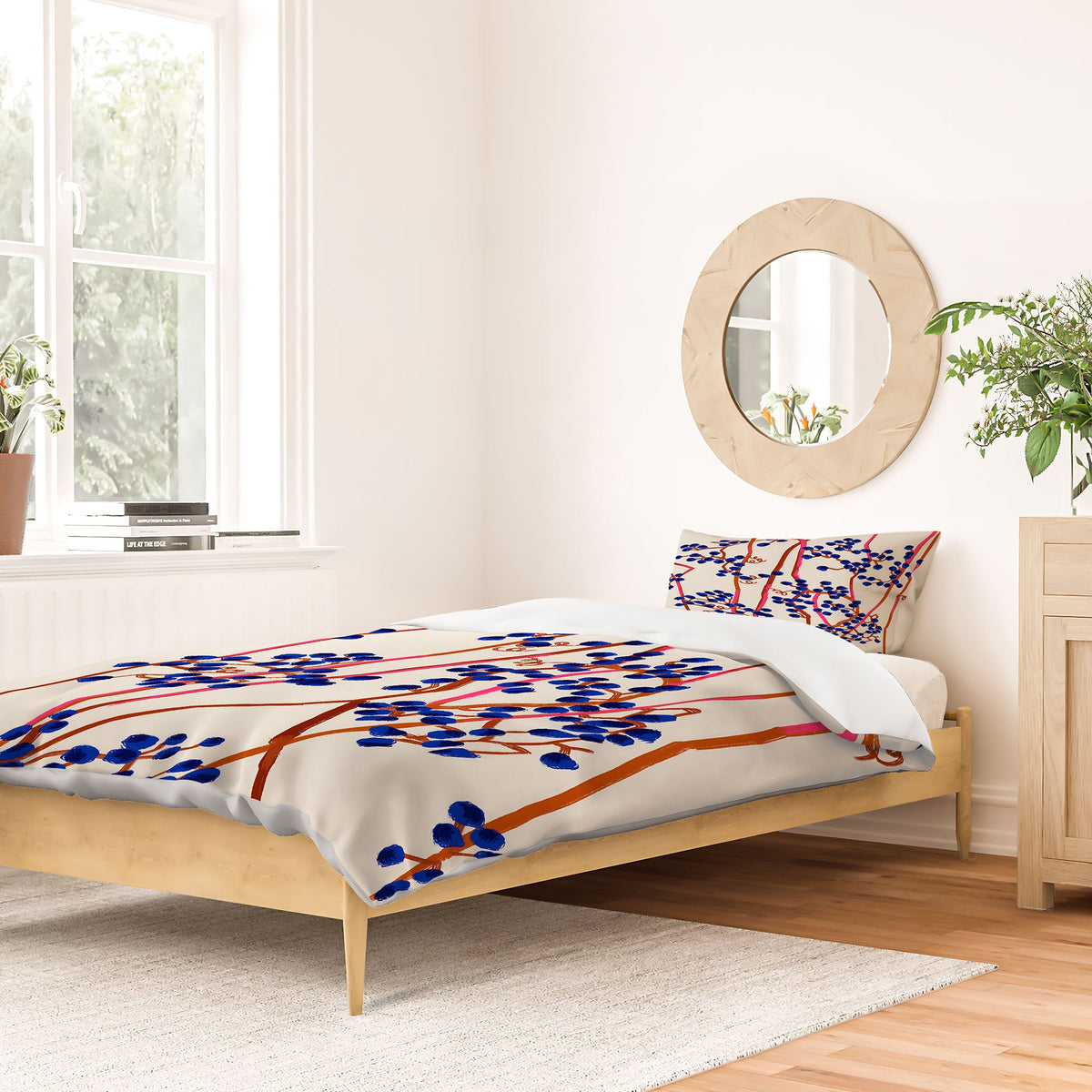 83 Oranges Berry Summer Duvet Cover