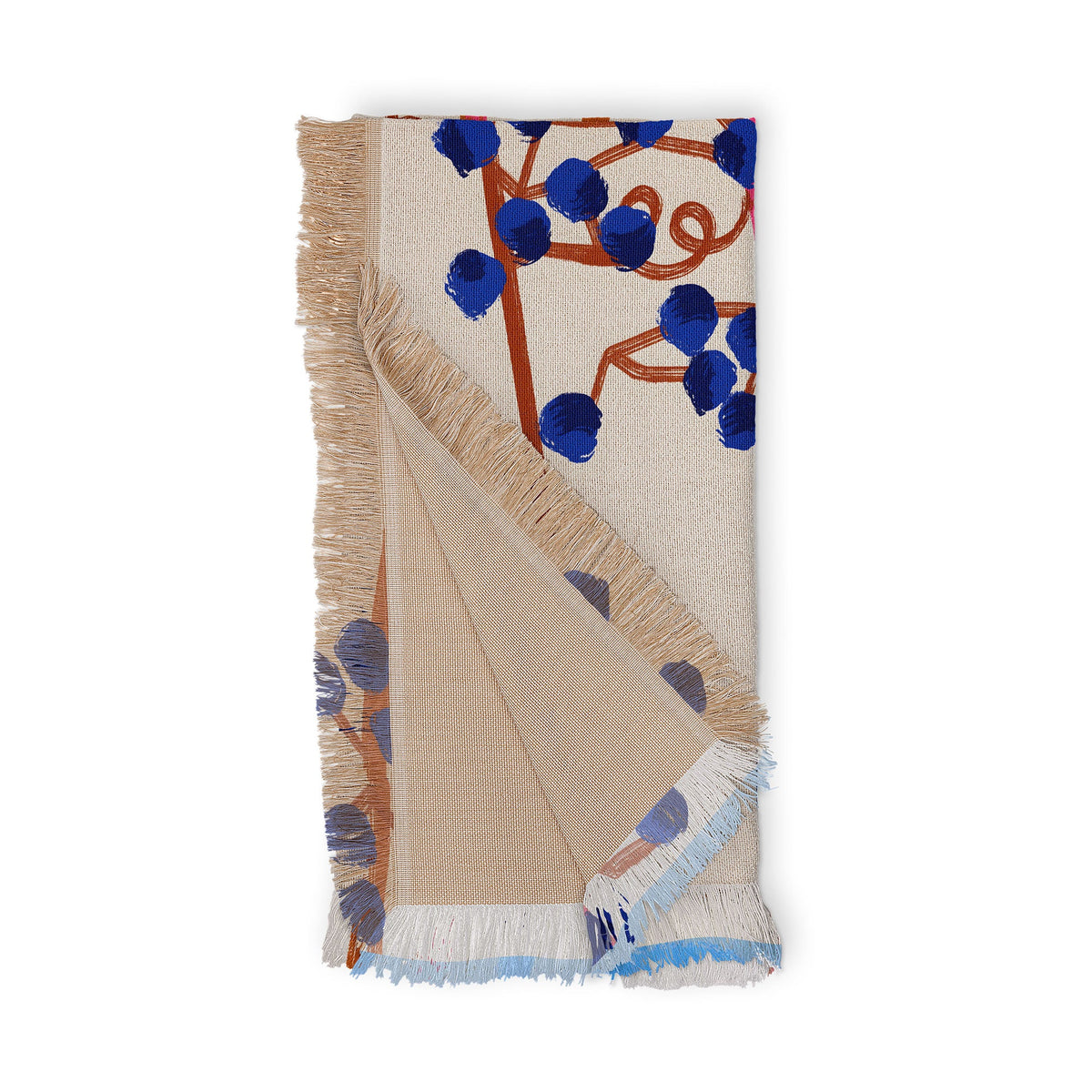 83 Oranges Berry Summer Throw Blanket