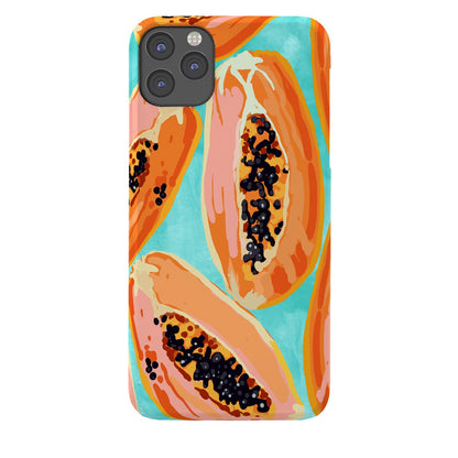 83 Oranges Big Papaya Watercolor Painting Phone Case