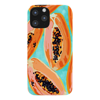 83 Oranges Big Papaya Watercolor Painting Phone Case