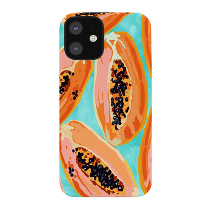 83 Oranges Big Papaya Watercolor Painting Phone Case