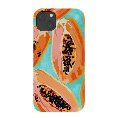83 Oranges Big Papaya Watercolor Painting Phone Case
