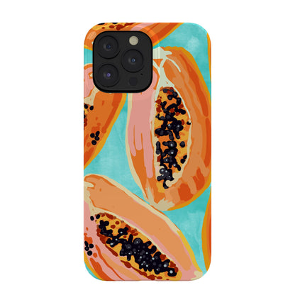 83 Oranges Big Papaya Watercolor Painting Phone Case