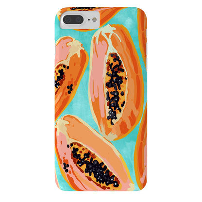 83 Oranges Big Papaya Watercolor Painting Phone Case