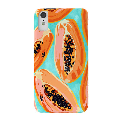 83 Oranges Big Papaya Watercolor Painting Phone Case