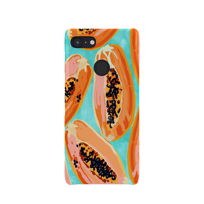 83 Oranges Big Papaya Watercolor Painting Phone Case