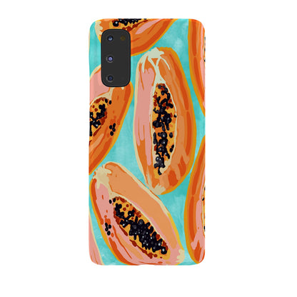 83 Oranges Big Papaya Watercolor Painting Phone Case