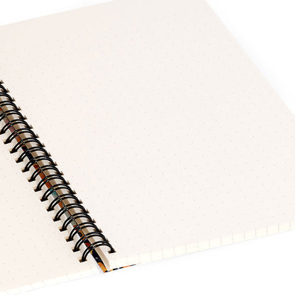 83 Oranges Big Papaya Watercolor Painting Spiral Notebook